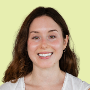 Kaitlyn McLaughlin - Headshot Square - Faded Lime