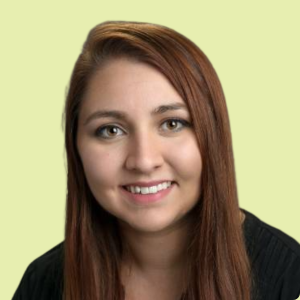 Kristen McRae - Headshot Square - Faded Lime