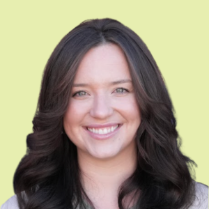 Shannon Beck - Headshot Square - Faded Lime